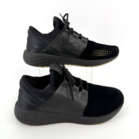 New Balance × Disney Fresh Foam Cruz v2 UCRUZDU Women's 6 Black Sneakers #28 - Picture 1 of 13